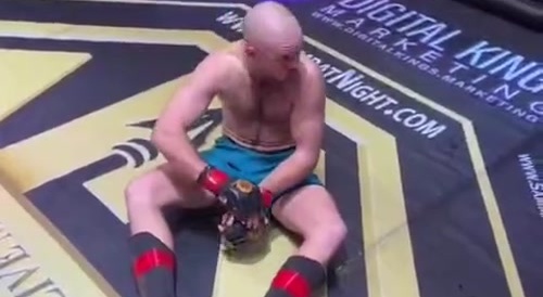 Didn't realize his wrist was broken