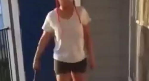 Raging Ratchet Smashes Neighbor's Windows