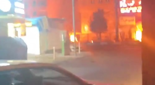 Gasoline pipelines exploding in Tehran