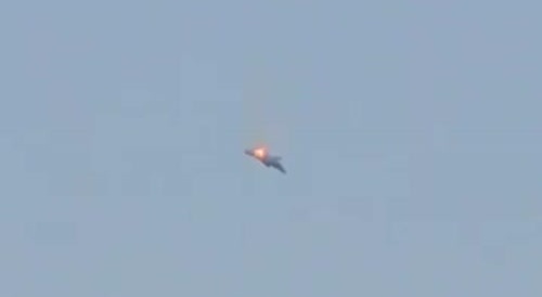 A fighter jet has crashed in Kuwait.