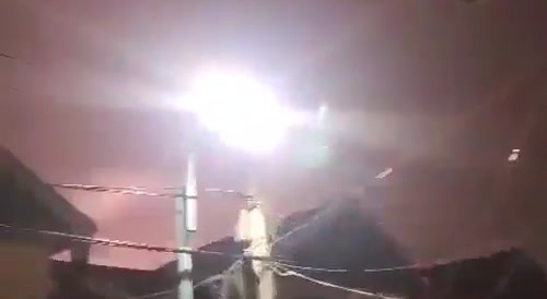 Failed interception of an Iranian ballistic missile