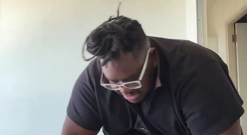 Fat Guy Takes a Seat then the Chair Snaps