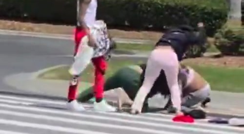 Sick Ratchets Fight Outside Hospital