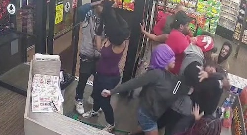 Pack of Wild Ratchets Attack Store Cashier