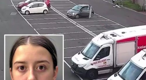 Welsh woman runs over a man