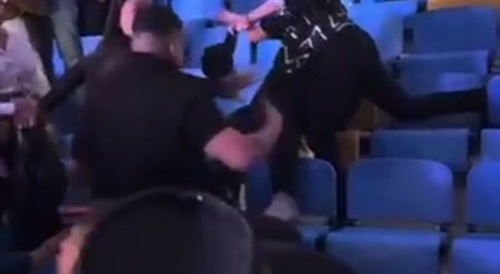 Guy Eats A Few Then Serves A Few