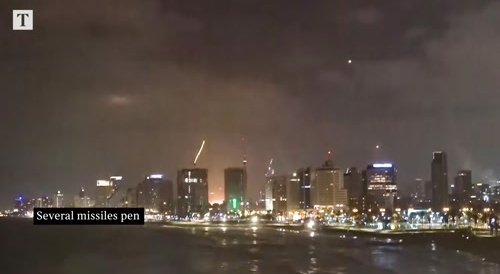 Some Iranian missiles managed to evade Tel Aviv's iron dome.