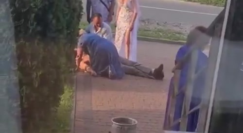 Dirty Old Man beaten up at Wedding Party