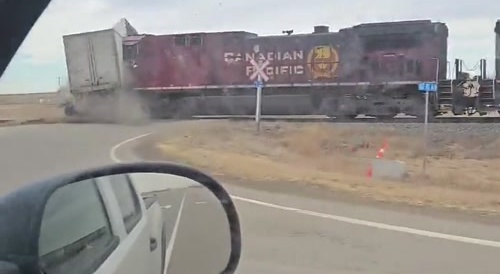That's not holy shit - that's train!