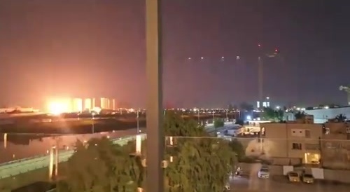 Direct hit on US embassy in Baghdad