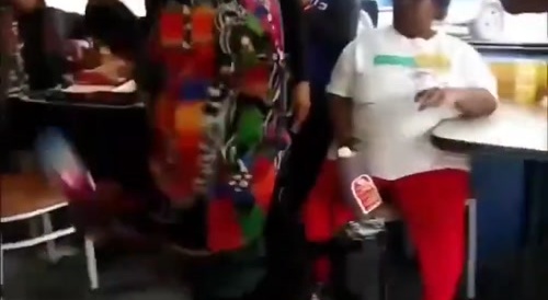 Trashy Ratchet Causes Havoc at Fried Chicken joint