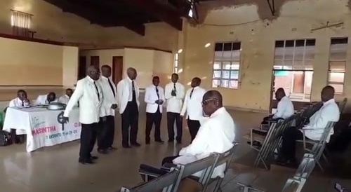 man dies while singing @ church