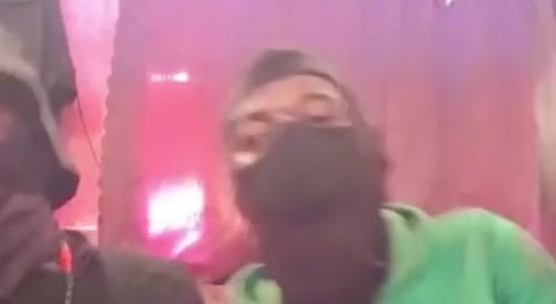 What like, guns that fire shots?