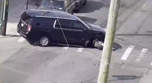 Hit N Run Suspect Escapes with 3 Tires