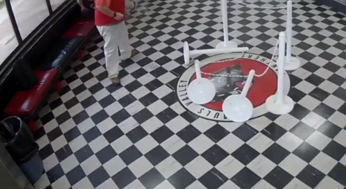 Oklahoma high school principal disarming a school shooter