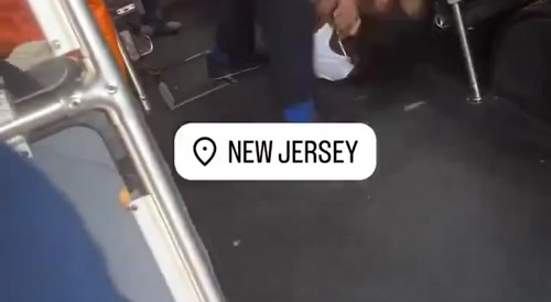 Street Punk Attacks Bus Driver While Moving