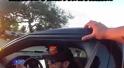 Door Dash Driver Dashes from Cops