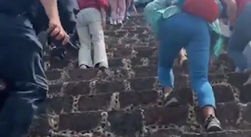 Pile Of Mexican Pyramid Victims