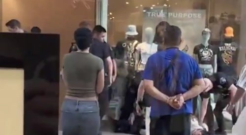 fires inside Ontario Mills Mall