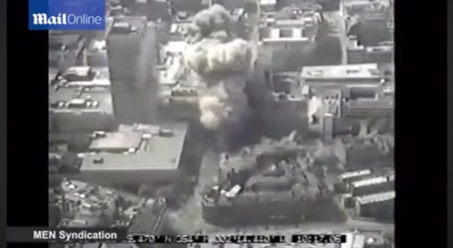 The IRA bombing Manchester England