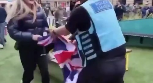 A country loses all its rights when it can no longer raise its own flag.