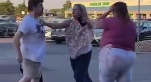 Walmart Rednecks Start a Fight They Can't Win