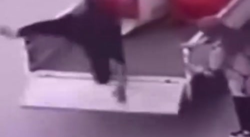 The hurdles jump was successful.