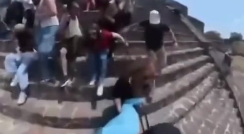 Mexican Pyramid Shooter Up Close