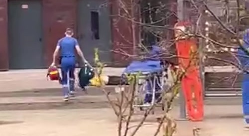 Man On Drugs Slips From 8TH Floor Window