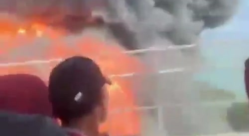 Panama Canal fuel tanks explosions