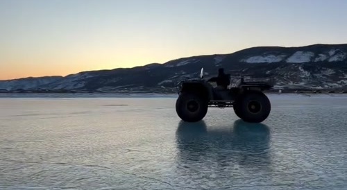 Insane Russian 4 Wheeler