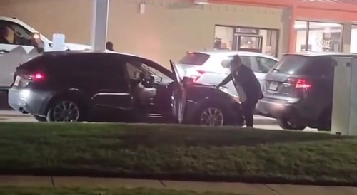 Bear Mace at Whataburger