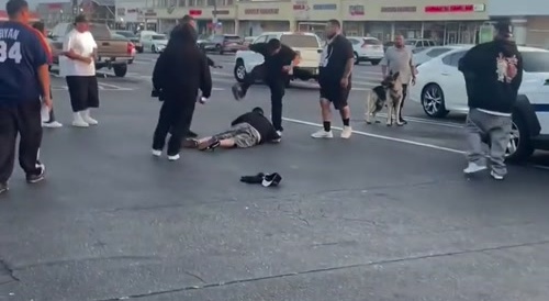 Latinos Fight at Parking Lot