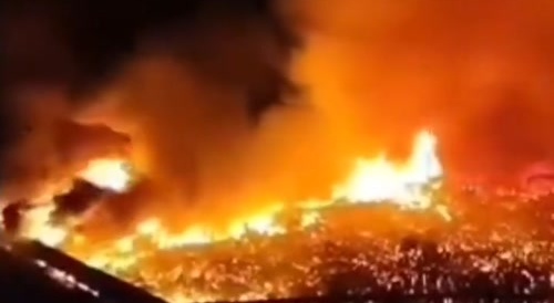 At least 200 homes have reportedly been destroyed