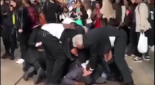Man dies after being pinned down