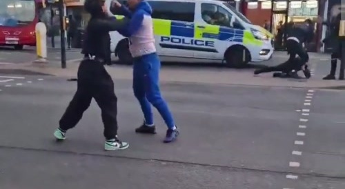 Fight in London