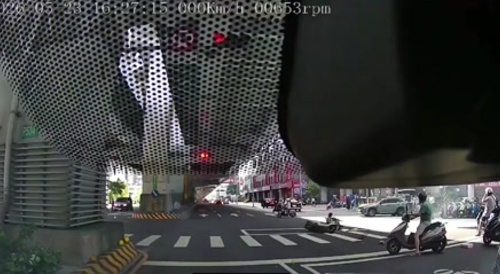 Taiwan Crosswalk Crash