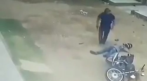 Criminals attempt a robbery and get shot.