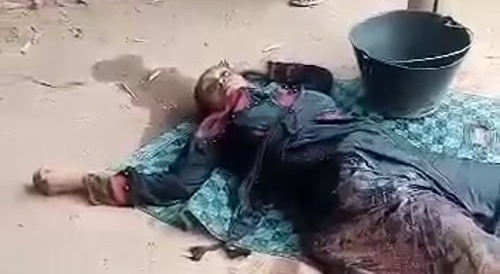 Truck Takes Out A Fuck Ton of People, Along With Flip Flops