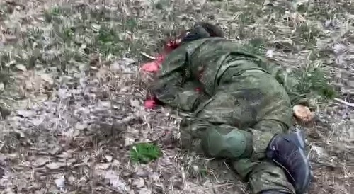 destroyed russian occupiers