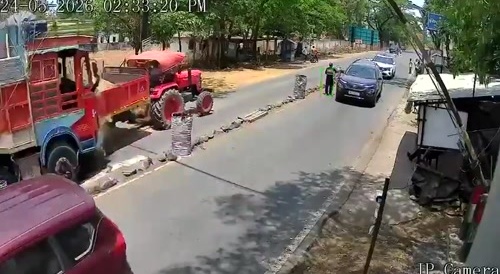 The Indian Red Tractor