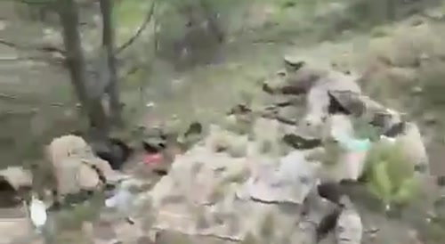 Many dead russian soldiers