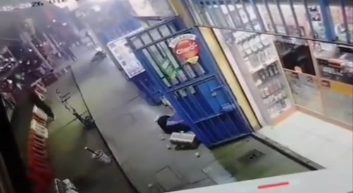 Young woman got fucked up outside