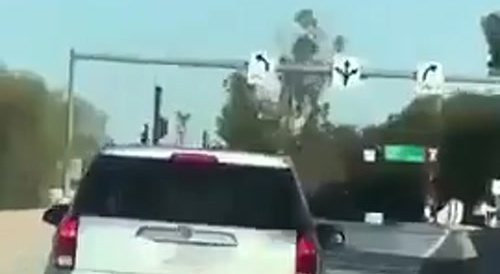 Flips Them The Bird Then Runs A Red Light