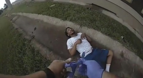 He Did Get on the Ground