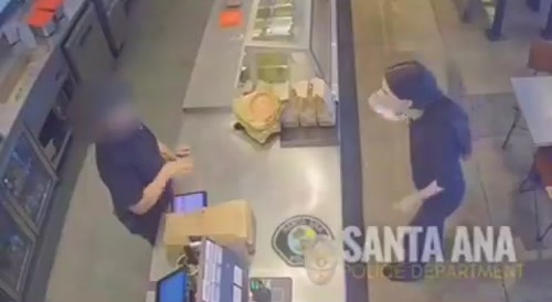 Angry Latina Throws Hot Food at Chiplote Worker