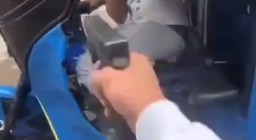 Man Uses A GoPro Helmet Cam To Record His Drive By Shooting