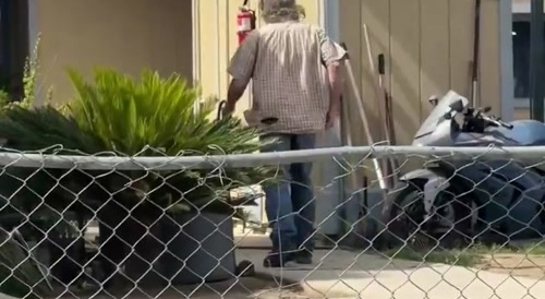 Hit n Run Driver Escapes on 3 Tires