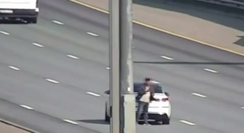 Stranded Motorist On Phone Killed