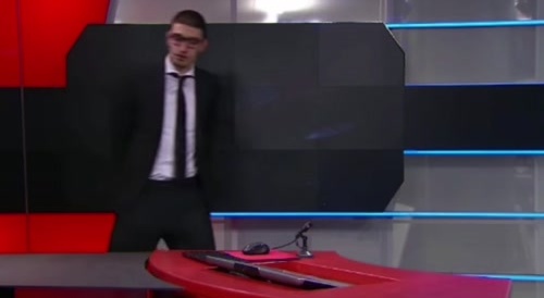 Gunman Invades Dutch Broadcast